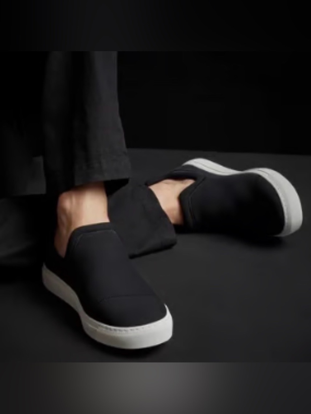 James Perse Zuma Scuba Slip On Black Men’s 8 Brand New Never Worn
